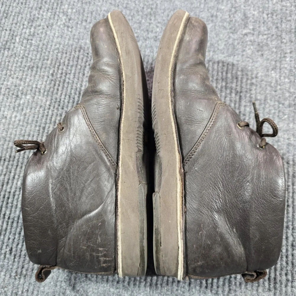 Samuel Hubbard Chukka Boots Mens Size‎ 11 Brown Leather Vibram Sole M1400-009